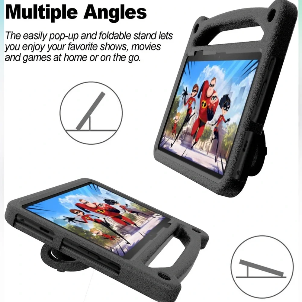 Amazon Fire 7 Tablet Black Handle Case